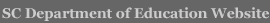 SC Department of Education Website