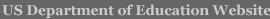 US Department of Education Website